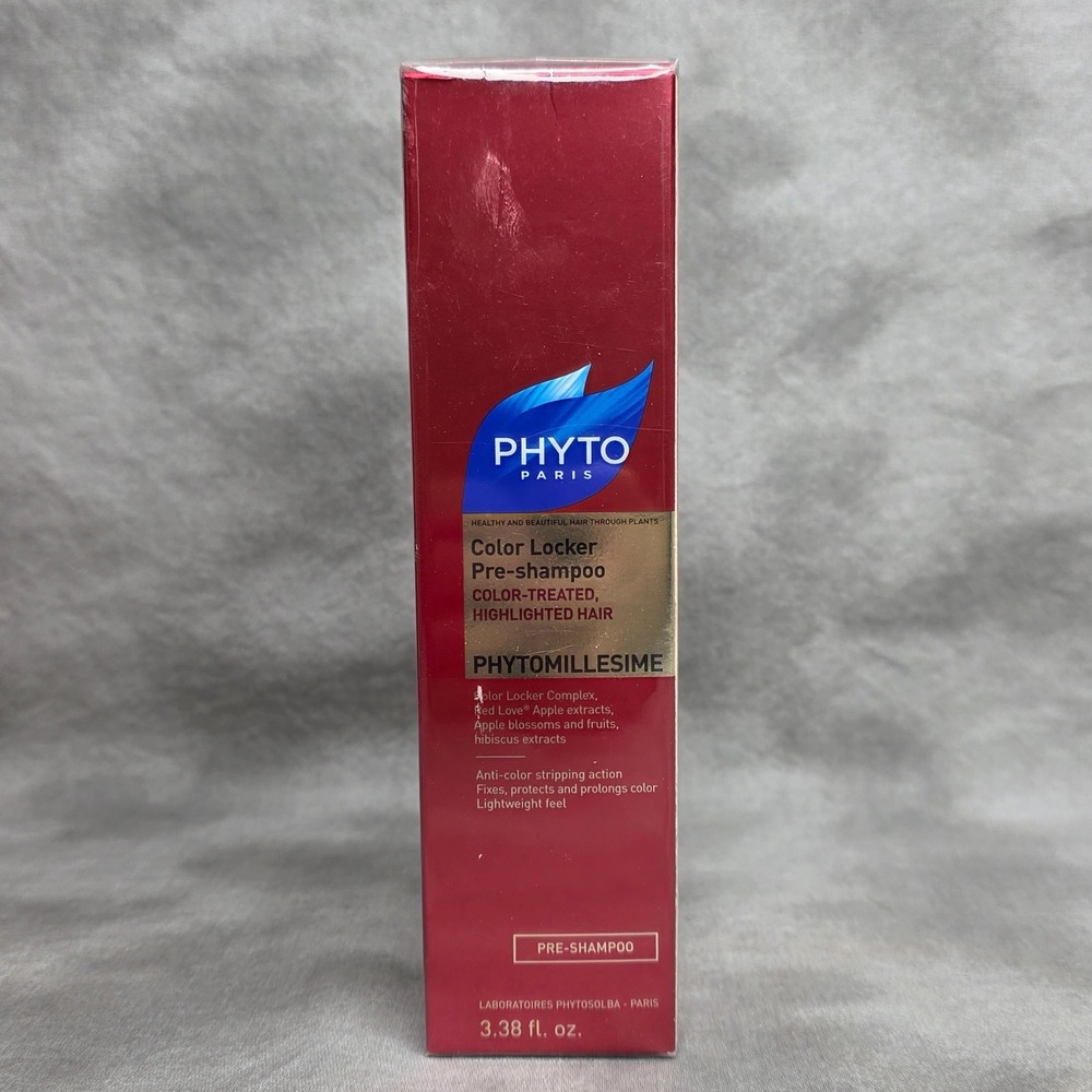 PHYTO Paris Color‎ Locker Pre-Shampoo for Color Treated Hair 3.38 oz SEALED
